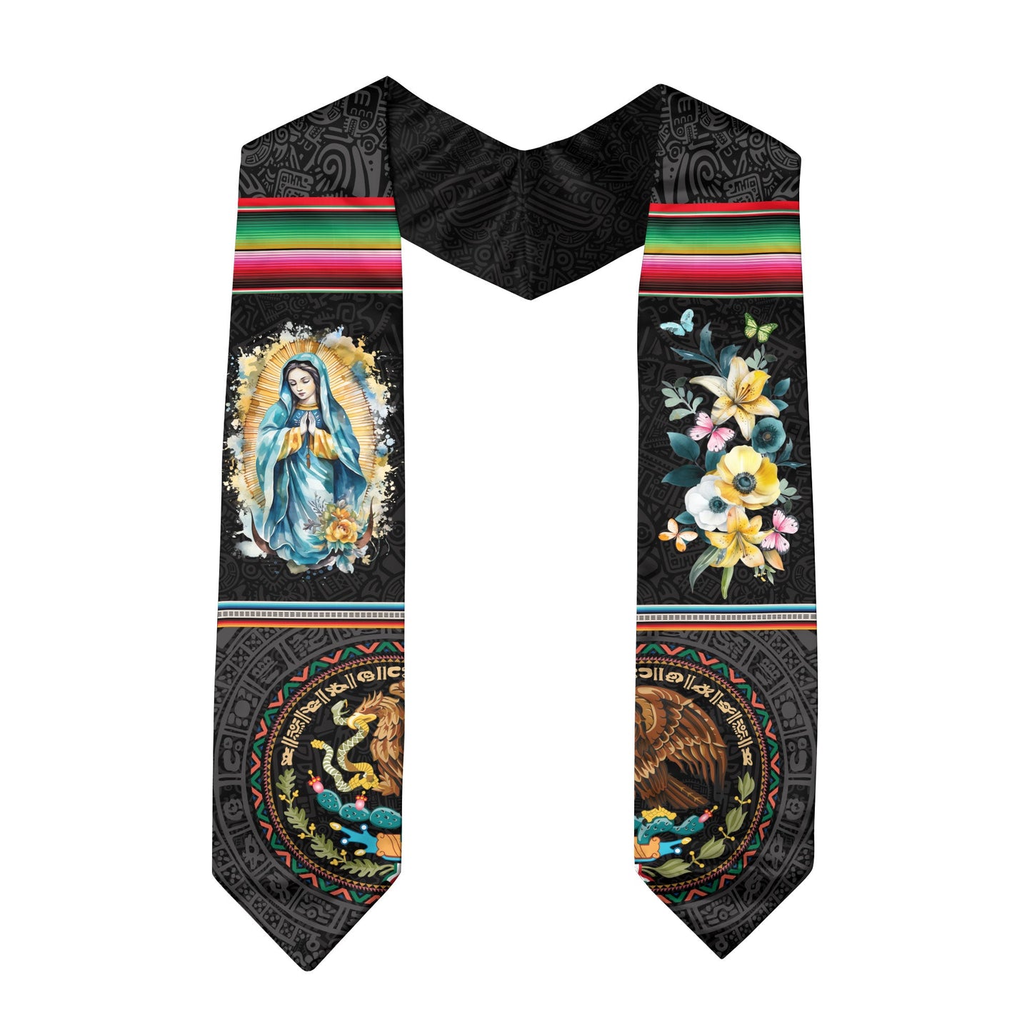 Mexico Mexican Graduate Stole 2026, Graduation Sash Elegant