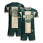 Mexico Green Beige Eagle Heritage Estados Unidos Mexicanos National Soccer Jersey