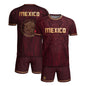 Mexico Soccer Jersey Maroon Aztec Eagle Edition - Premium Mexico National Team Football Shirt