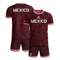 Men's Burgundy Mexico Aztec Eagle Graphic T-Shirt – Tribal Heritage Mexico Print Tee