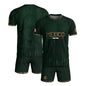 Mexico Soccer Jersey Green Gold Aztec Calendar Mexican Football Shirt Tee
