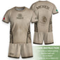 Mexico Kids Soccer Jersey Youth Beige Cream Aztec Calendar Eagle Heritage Football Shirt