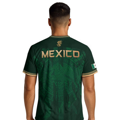 Mexico Soccer Jersey Men Green Virgen De Guadalupe Football Shirt Fan Edition