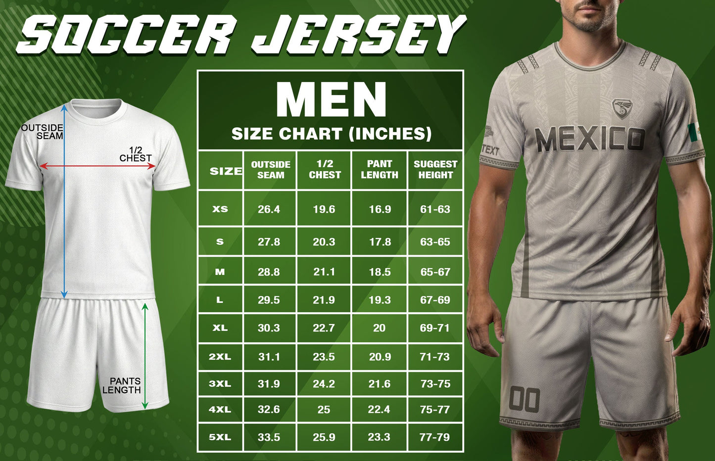 Mexico Soccer Jersey Personalized Team Gear Beige Aztec Warrior Football Top