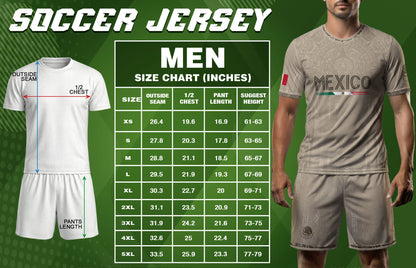 Mexico Soccer Jersey Beige Aztec Calendar Mexican Football Fan Shirt Tee