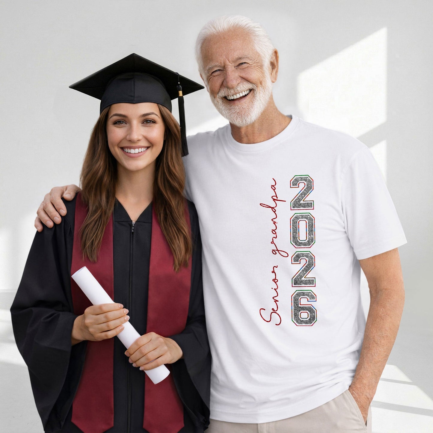 Senior Family 2026 Shirt - Custom Graduation Tee Class of 2026