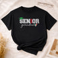 Senior Family 2026 T-Shirt Black Mexico Heart Graduation - Graduation Gift Tee