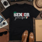 Senior Family 2026 T-Shirt Black Mexico Heart Graduation - Graduation Gift Tee