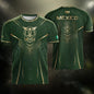 Mexico Soccer Jersey Green Aztec Sun Stone Edition - Mexico Fan Heritage Style Shirt