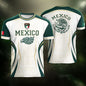 Mexico Green White Aztec Eagle Heritage Estados Unidos Mexicanos Soccer Jersey