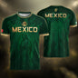 Mexico Soccer Jersey Men Green Virgen De Guadalupe Football Shirt Fan Edition