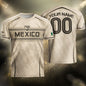 Personalized Beige Mexico Soccer Jersey Aztec Tribal Cream Sport Shirt