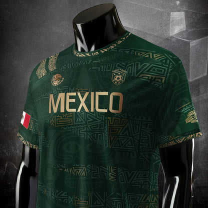 TEST BUNDLE - Mexico Green Gold Aztec Heritage Soccer Jersey (Copy)