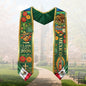 Mexico Graduation Stole Class of 2026 – Mexican Heritage Virgen Guadalupe Sash