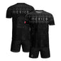 Mexico Heritage Orgullo Mexicano Black Silver Traditional Pattern Eagle Soccer Jersey