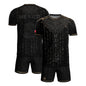 Mexico Heritage Orgullo Mexicano Black Bronze Ancient Mask Aztec Calendar Soccer Jersey
