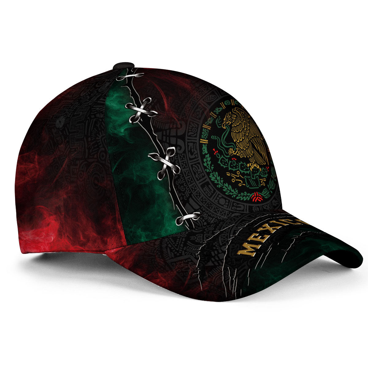 Mexico Aztec Heritage Hat 3-Pack Bundle – Eagle Symbol Calendar + Mexico Flag Eagle Calendar + Warrior Skull Eagle Pride Roots