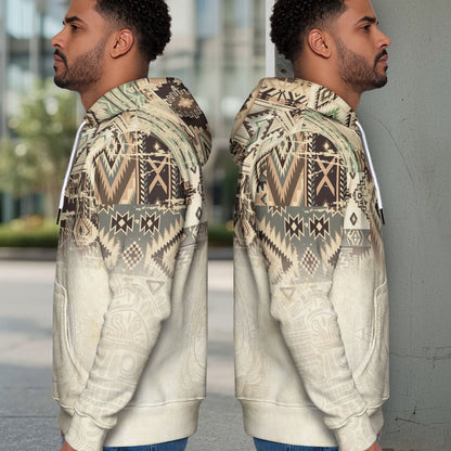 Mexican Aztec Calendar Tribal Pattern Ancient Heritage Mens Sudadera Mexico Hoodie