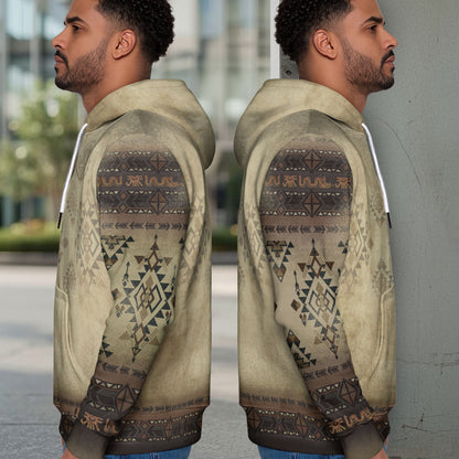 Mexican Eagle Snake Aztec Pyramid Vintage Heritage Mens Sudadera De Mexico Hoodie