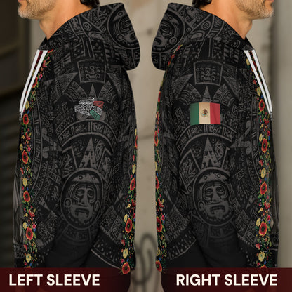 Virgin of Guadalupe Mexico Flag Aztec Faith Hoodie 3-Pack Bundle – Guadalupe Eagle Flame Warrior + Guadalupe Floral Heritage + Mexican Flag Aztec Faith