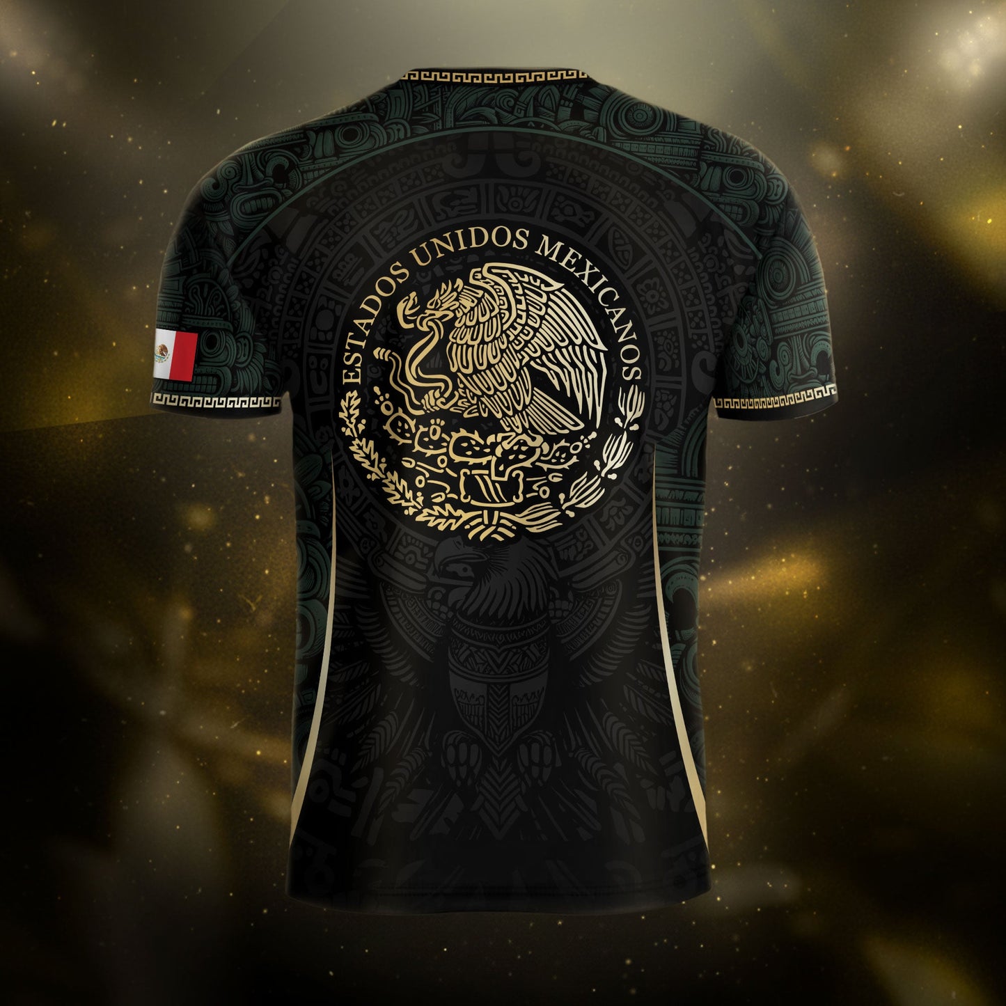 Mexico Heritage Soccer Jersey Green Gold, Cultural Identity and National Pride Wear