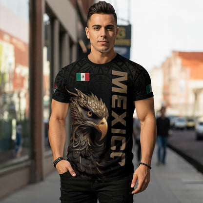 Mexico Aztec Eagle Heritage Pride Warrior Spirit Shirt