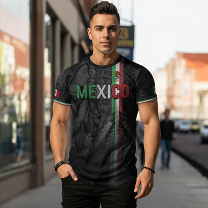Mexico Flag Praying Hands Guadalupe Aztec Legacy Pride Street Shirt