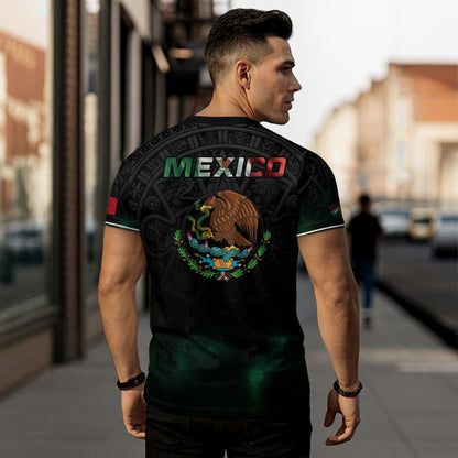 Mexico Aztec Warrior Eagle Heritage Pride Spirit Legacy Culture Shirt