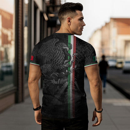 Mexico Flag Praying Hands Guadalupe Aztec Legacy Pride Street Shirt