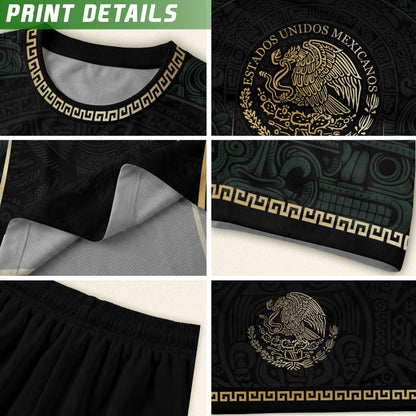 Mexico Heritage Soccer Jersey Green Gold, Cultural Identity and National Pride Wear