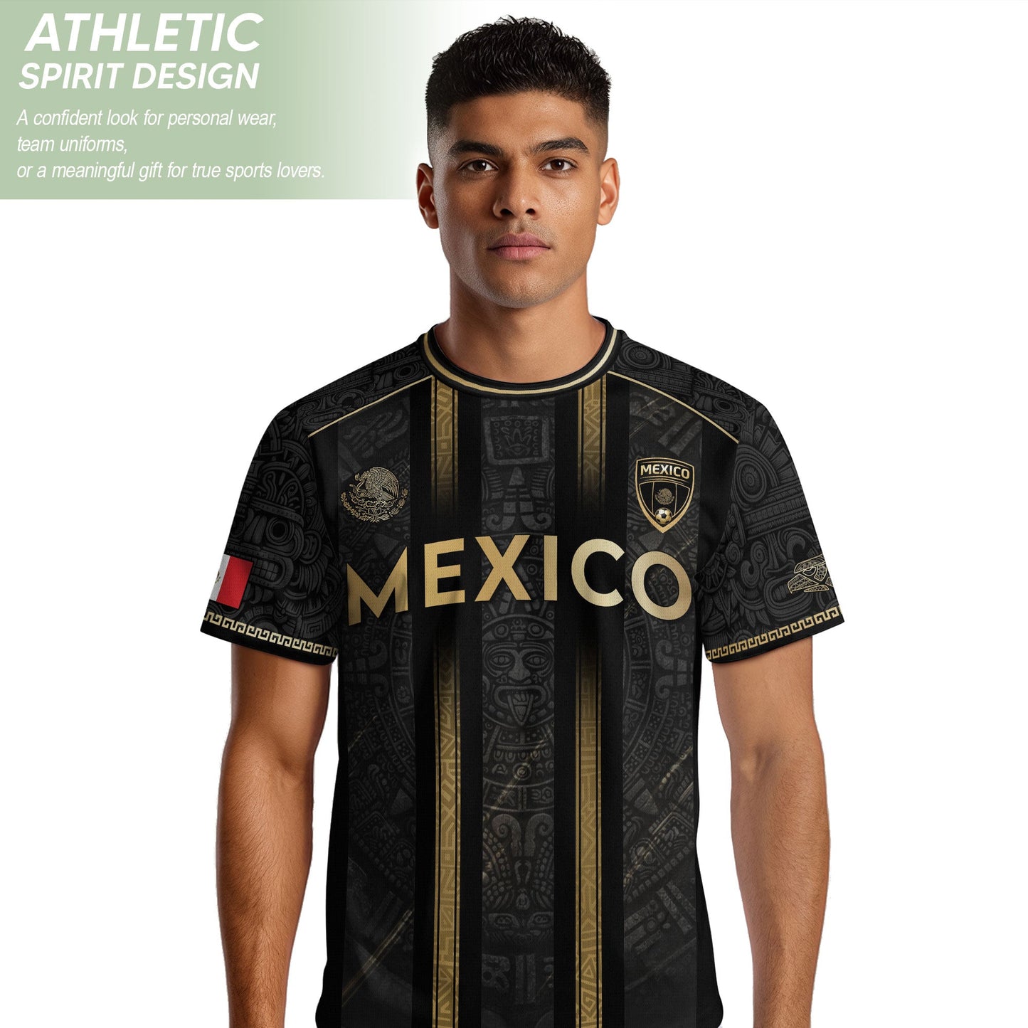 Mexico Soccer Legacy Jersey Gold Black, Tradition, Unity, and Cultural Pride