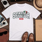 Senior Family 2026 T-Shirt White with Mexico Flag Graduation Cap - Class of 2026 Tee