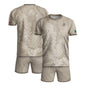 Mexico Beige Map Design Aztec Heritage Pride Soccer Jersey