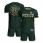 Mexico Green Gold Eagle Heritage Estados Unidos Mexicanos Soccer Jersey