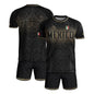 Mexico Black Gold Aztec Calendar Sun God Heritage National Soccer Jersey