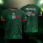Mexico Green Geometric Aztec Pride Soccer Jersey