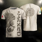 Mexico Beige Aztec Eagle Heritage Adult Soccer Jersey