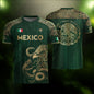 Mexico Green Aztec Eagle Heritage Soccer Jersey