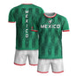 Mexico Green Aztec Pattern National Pride Mens Culture Football Soccer Jersey