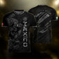 Mexico Black Grey Feathered Serpent Heritage Mens Football Soccer Jersey
