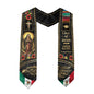 Custom Proud Mexican Graduation Stole 2026 Personalized Mexican Graduation Sash Custom Graduation Stoles 2026 Mexico Graduation Sash