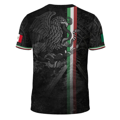 Mexico Flag Praying Hands Guadalupe Aztec Legacy Pride Street Shirt