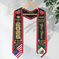 Mexican Sash 2026 Custom, Mexico Graduation Stole, Personalized Graduate Senior Stole