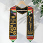 Custom Mexican Graduation Stole Class of 2026 Serape Stripe Aztec Pattern Name Sash