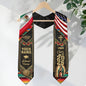 Custom Mexico USA Graduation Stole 2026 Virgin of Guadalupe Mexican American Heritage Sash