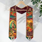 Mexico Graduation Stole Custom 2026 Guadalupe Aztec Eagle Serape Sash Gift