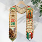 Custom Mexican Stole with Our Lady of Guadalupe & Eagle - Class of 2026 Heritage Sash