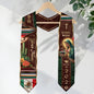 Custom Mexican Graduation Stole 2026 Virgin Mary Cactus Sombrero Name School Sash