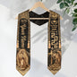 Vintage Gold Mexico Graduation Stole 2026 Virgin Mary Eagle Personalized Heritage Sash