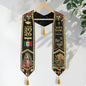 Custom Mexico Graduation Stole 2026 Tassels Virgin Mary Eagle Black Gold Sash